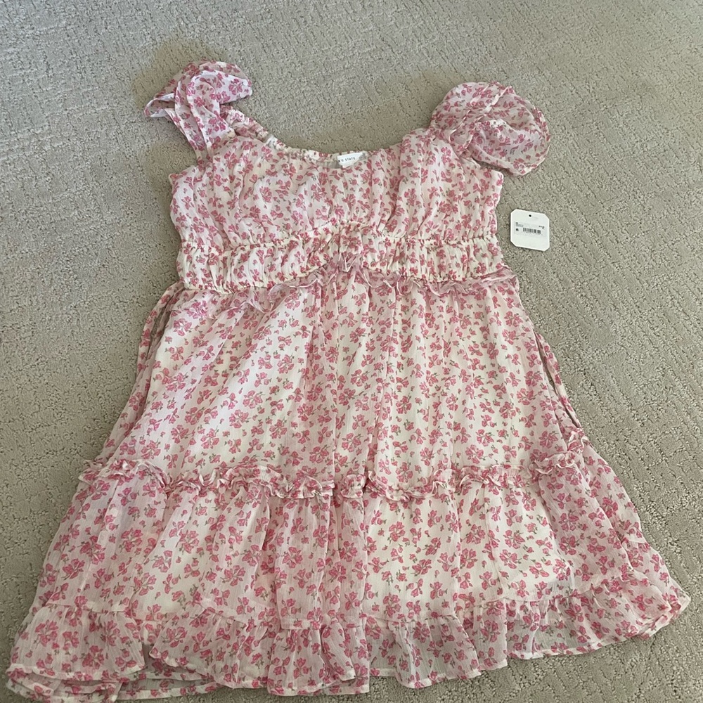 Floral Pink Dress